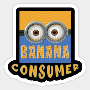 DESPICABLE MINION AMERICA CONSUMER Sticker